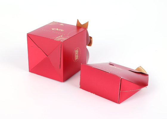 Printed Logo Gift Packing Paper Bags , Luxury Wedding Paper Bag 0.6mm Thickness