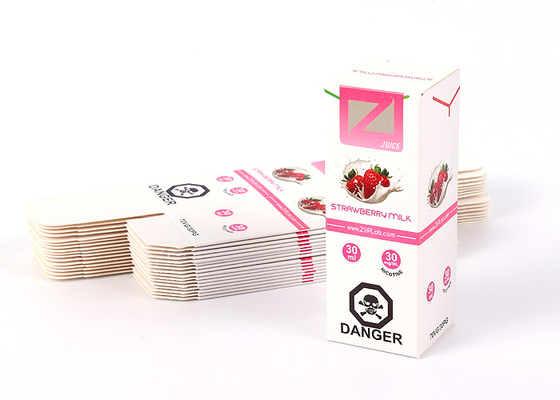 Retail Cannabis Box Packaging Printed Cardboard Silver Stamping For CBD Oil