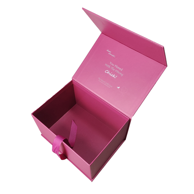 Purple Cosmetic Packaging Box 15mm hight For Eye Cream