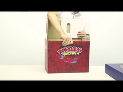 مخصص شعار مربع التعبئة والتغليف طوي ماتش ورقة مربع بطاقة ورقة 0.35mm